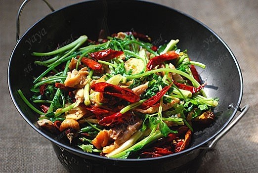 世界上最辣的小菜干锅干辣椒不同辣度