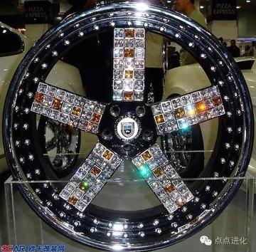 最后一次改装,丰田锐志化身宽体黑武士(世界顶级轮毂)